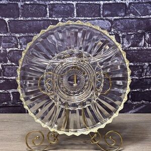 Vintage Indiana Glass Relish Dish